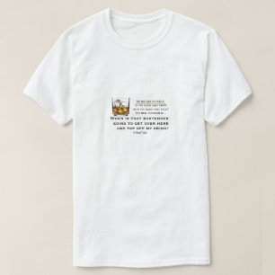 Glas halv Fullt - en MisterP Shirt T