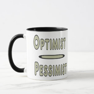 Glas, halvFullt Mugg