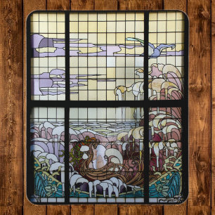 Glas i Art nouveau-havscen Musmatta