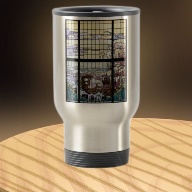 Glas i Art nouveau-havscen Resemugg (Skapare uppladdad)