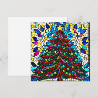 Glas i Julgran med Färg Inbjudningar