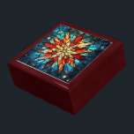 Glas Kaleidoskop Minnesask<br><div class="desc">Förvara dina skatter eller ge en förmånslåda till någon som en vacker gåva. Nu finns det möjlighet att välja trä ramar. Många utformningar för olika tillfälle finns i min butik.</div>