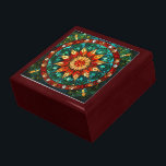 Glas Kaleidoskop Minnesask<br><div class="desc">Förvara dina skatter eller ge en förmånslåda till någon som en vacker gåva. Nu finns det möjlighet att välja trä ramar. Många utformningar för olika tillfälle finns i min butik.</div>