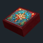 Glas Kaleidoskop Minnesask<br><div class="desc">Förvara dina skatter eller ge en förmånslåda till någon som en vacker gåva. Nu finns det möjlighet att välja trä ramar. Många utformningar för olika tillfälle finns i min butik.</div>