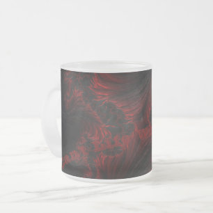 Glas Kärlek Mugg, fryst Frostad Glasmugg