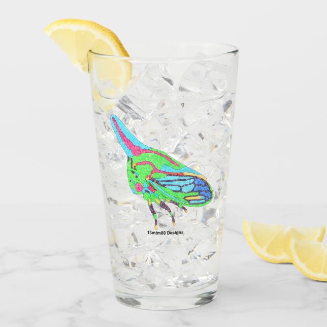 Glas kopp - ek treehopper (Framsida Ice)