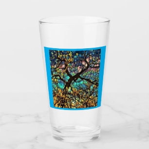 Glas kopp - Livets träd