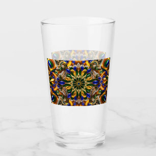 Glas kopp med Brasilien Färg