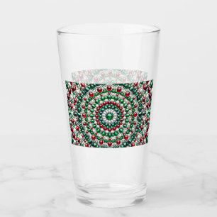 Glas kopp med italienska Färg