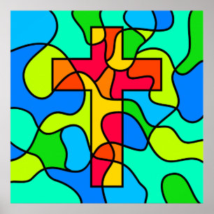 Glas Kor, fastsatt Poster