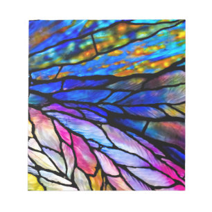 Glas, lagat, Tiffany-Stil Anteckningsblock