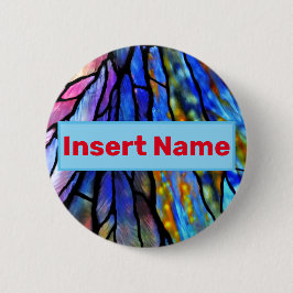 Glas, lagat, Tiffany-Stil Knapp