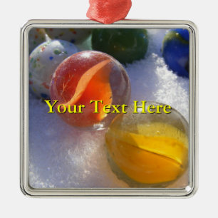 Glas Marbles Ornament