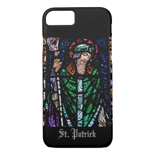Glas med fastsatt saint patrick Case-Mate iPhone skal (Baksida)