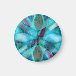 Glas med glasögon magnet