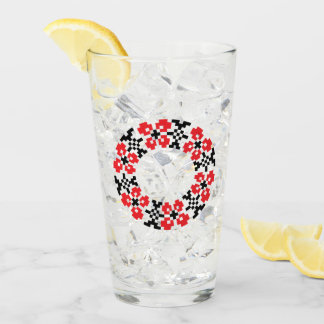 Glas med ukrainsk design