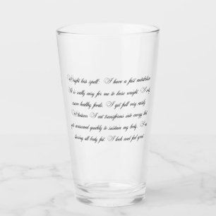 Glas med viktförlust