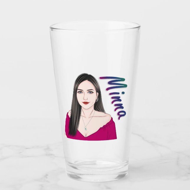 Glas - Minna (Framsida)