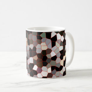 Glas Mönster, fastsatt Kaffemugg