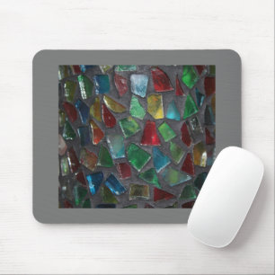 Glas Mousepad, fastsatt Musmatta