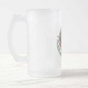 Glas Mugg, 16 oz, fryst Frostat Ölglas