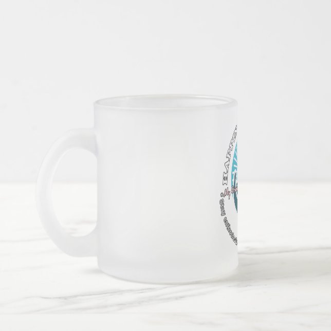 Glas Mugg, fryst, 10 oz Frostad Glasmugg (Vänster)