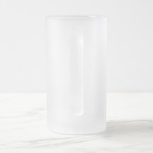 Glas Mugg med Abstrakt Swirl-design, frostat