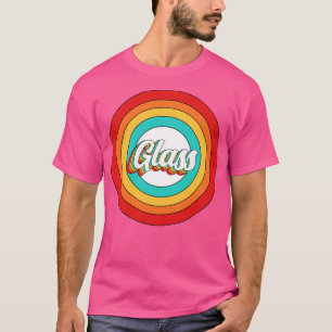 Glas Namn Shirt Vintage Glas Circle T
