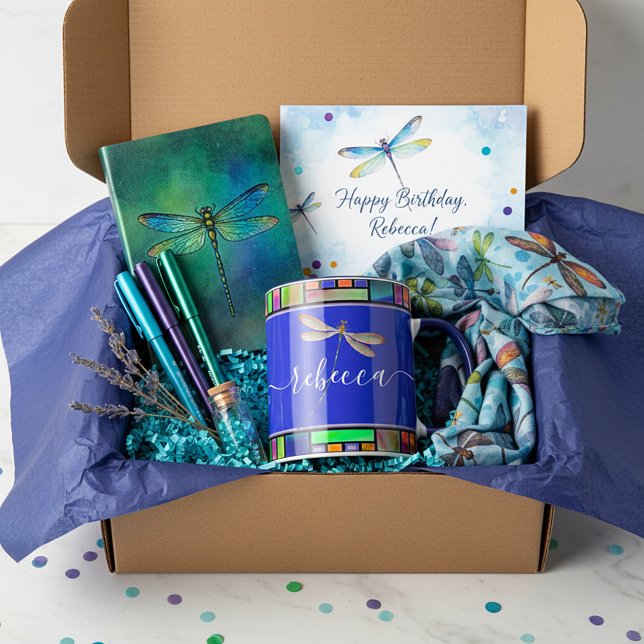 Glas och drakefas, fastsatt i personlig mugg (Skapare uppladdad)