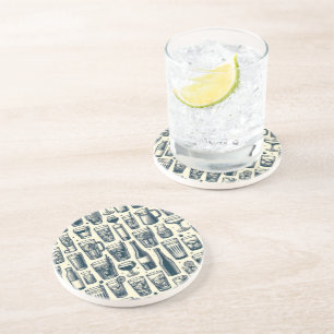 Glas och Flaskor Underlägg