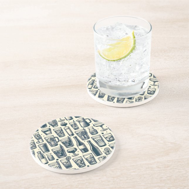 Glas och Flaskor Underlägg (Sidan)