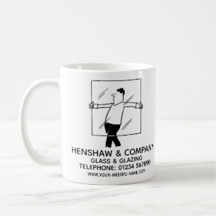 Glas och gelébefrämjande kaffe Mugg