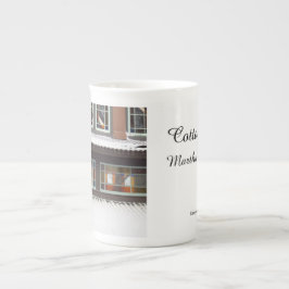 Glas och glasögon - Martha's Vineyard Benporslin Mugg