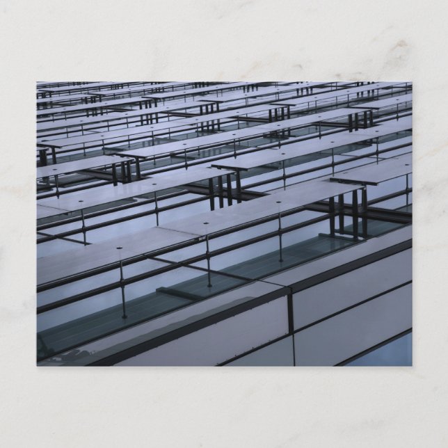 Glas och stål 2 vykort (Framsida)