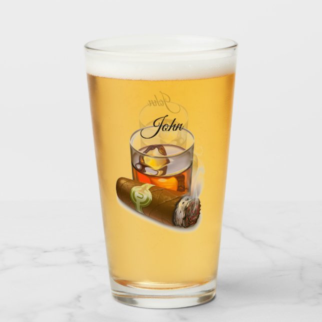 Glas personlig Pub (Framsida fylld)