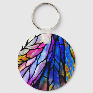 Glas som beretts av Tiffany Nyckelring
