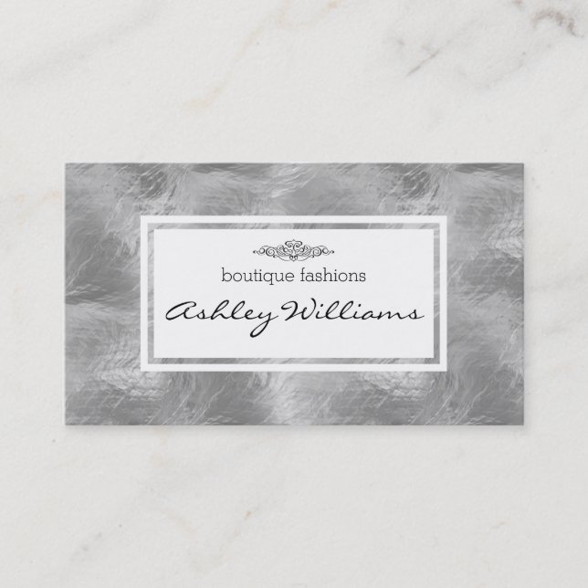 Glas | Textur Visitkort (Framsida)