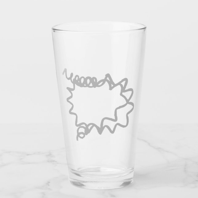 Glas tumbler stil och design (Framsida)
