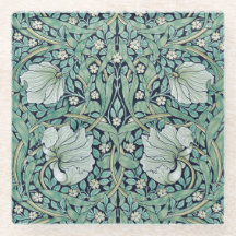 GLAS UNDERLÄGG: WILLIAM MORRIS : PIMPERNEL