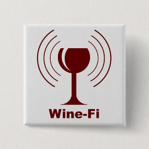 Glas vin-Fi Vågar Burgundy Vin Knapp