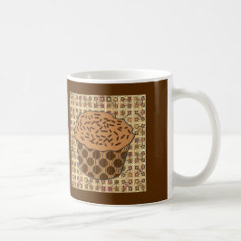 Glasad Caramelsockerkaka med Strössel Kaffemugg