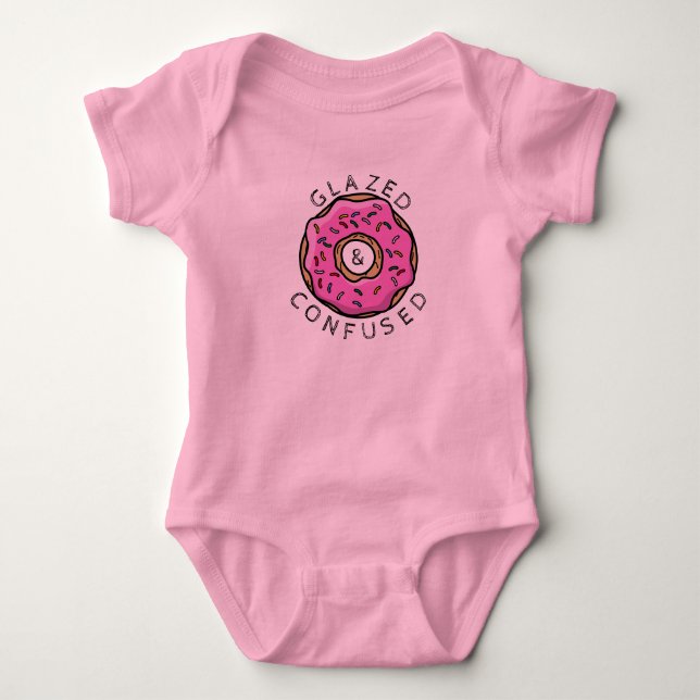 Glasad och förvirrad babyTutu Tröja (Framsida)