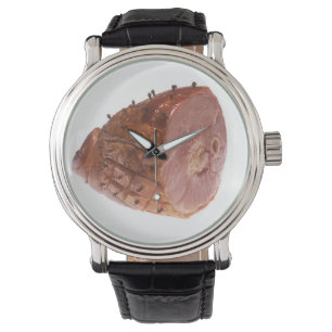 Glasad skinka armbandsur
