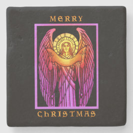 Glasänggel, fastsatt stenunderlägg