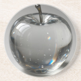 Glasäpple av finare underlägg