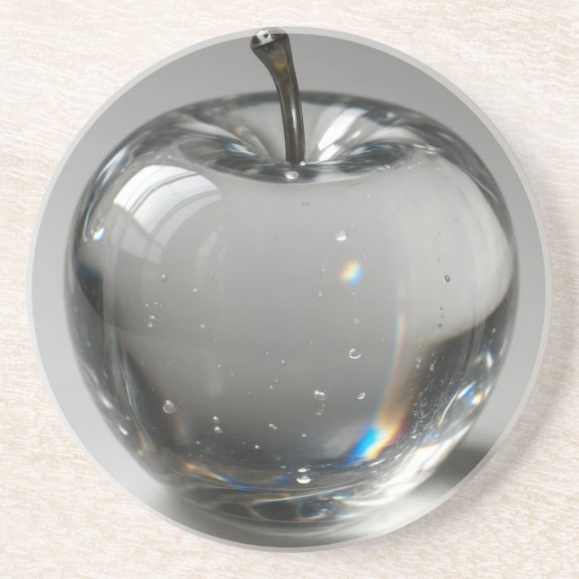 Glasäpple av finare underlägg (Framsidan)