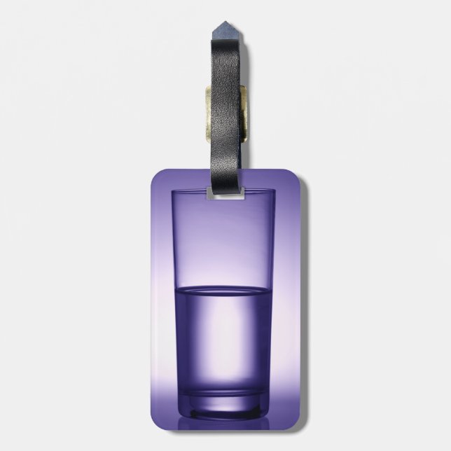 Glasbagagetagg Bagagebricka (Baksidan Lodrät)