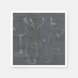 Glasbarr Pappersservett