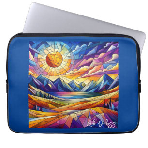 Glasberg, fastsatt laptop fodral