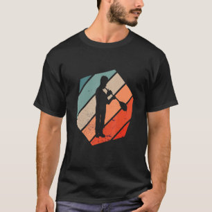 Glasblåsglas - glasbotten Glasformande Hexa Retro T Shirt